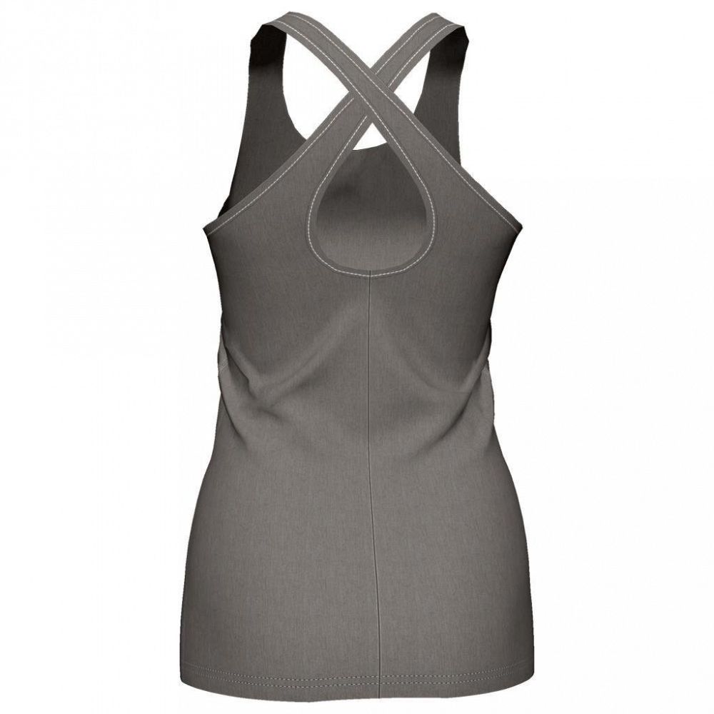 Merino потник с кръстосани презрамки
